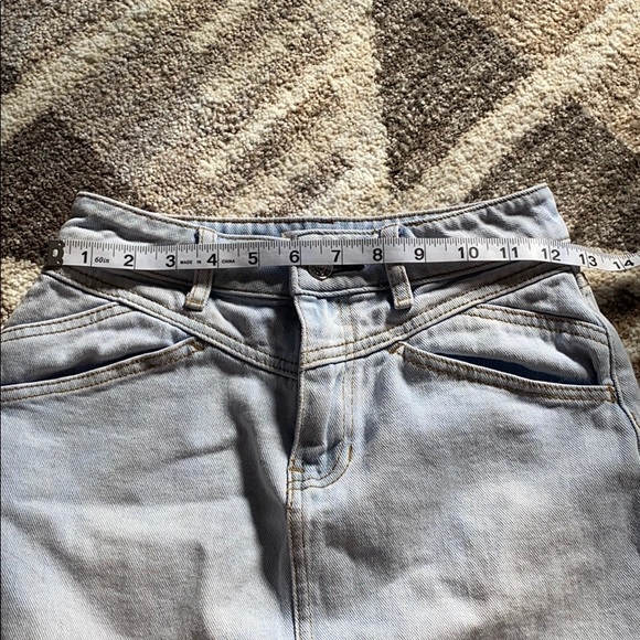 PacSun Jean light denim mini skirt - Picture 3 of 8